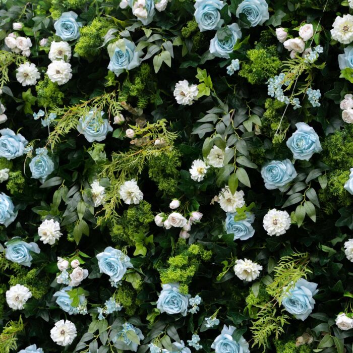 4D Greenery and Floral Backdrop for Weddings and Outdoor Events