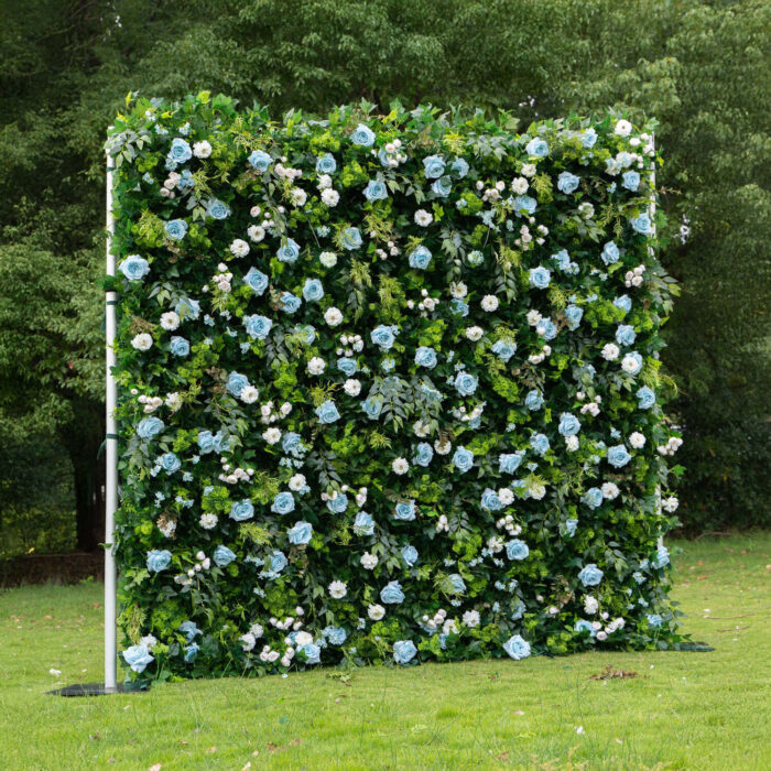 4D Greenery and Floral Backdrop for Weddings and Outdoor Events