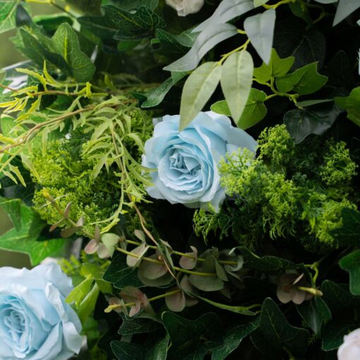 4D Greenery and Floral Backdrop for Weddings and Outdoor Events