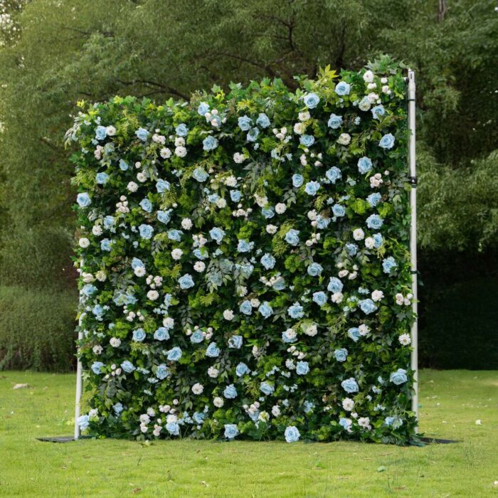 4D Greenery and Floral Backdrop for Weddings and Outdoor Events