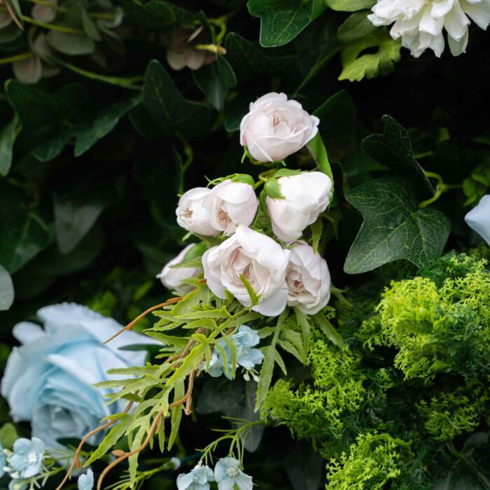 4D Greenery and Floral Backdrop for Weddings and Outdoor Events