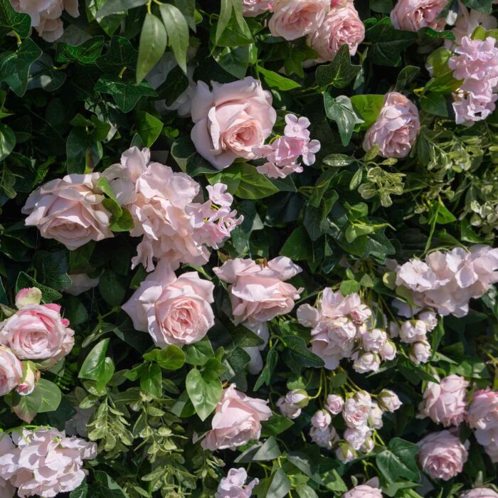 5D Artificial Flower Wall Roses for Perfect Engagement Backdrop