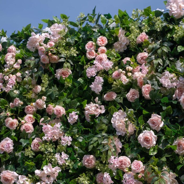 5D Artificial Flower Wall Roses for Perfect Engagement Backdrop