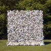 Elegant 3D Flower Wall for Decorative Event Backdrops