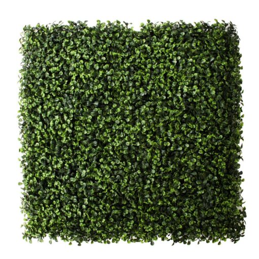Elegant Green Plant Wall with Natural Greenery for Garden Party Settings