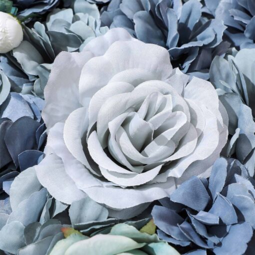 Natural Serenity 3D Fabric Flower Wall for Home Accent and Party Backdrop