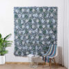 Natural Serenity 3D Fabric Flower Wall for Home Accent and Party Backdrop