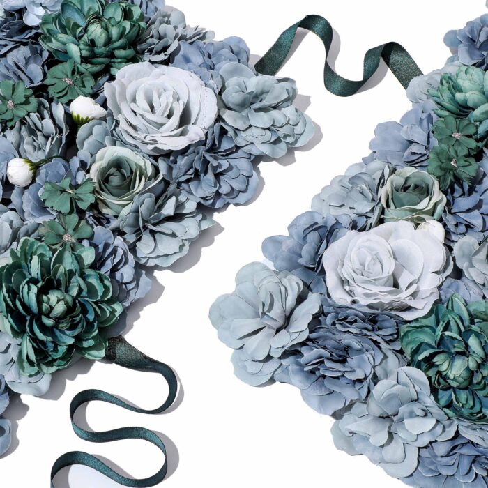 Natural Serenity 3D Fabric Flower Wall for Home Accent and Party Backdrop