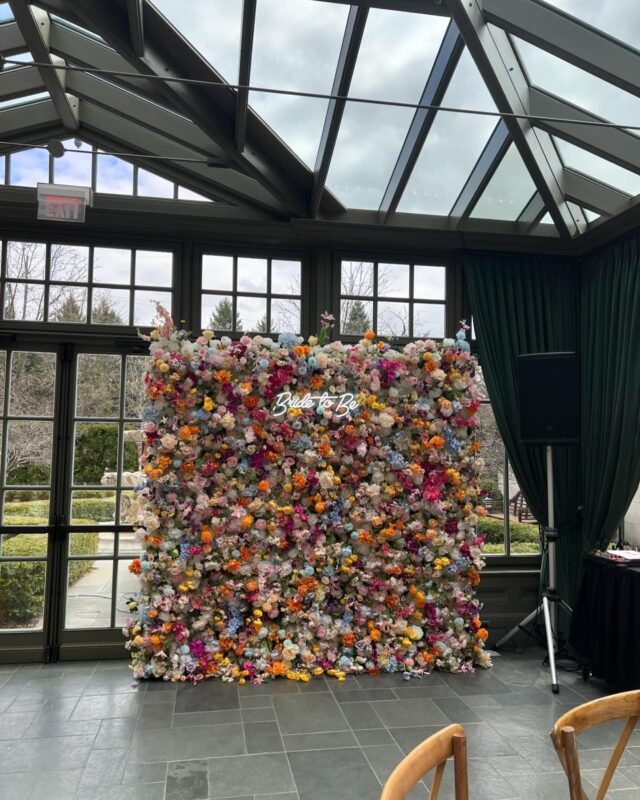 Tropical Luau Party Backdrop with Beautiful Floral Design for Thanksgiving Celebration