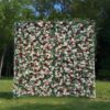 8' x 8' 5D Roll-Up Flower Wall-Garden Delight - Artificial Flower Backdrop for Weddings & Events