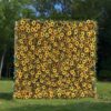 8' x 8' 5D Sunflower Wall – Quick Installation Fabric Backdrop for Weddings & Events