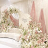 Elegant Wedding Decoration for Marriage in Selangor with Open Arch Backdrop