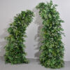 Full Greenery Wedding Arch with Foliage and Mixed Leaves for Event Backdrop
