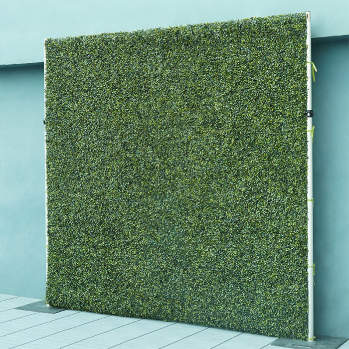 Outdoor Wedding & Birthday Backdrop with Green Milan Turf Cloth Plants Wall