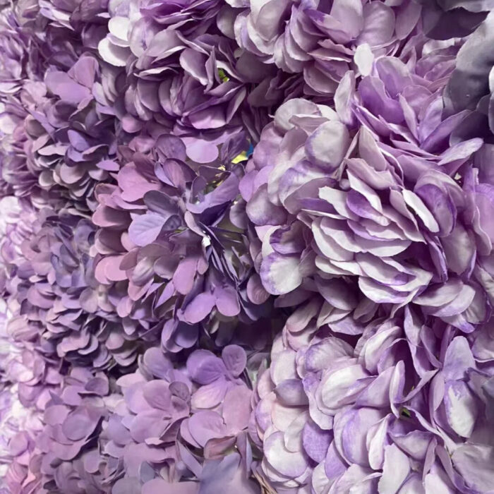 Rich Floral Purple Butterfly Backdrop for Luxury Wedding and Event Décor