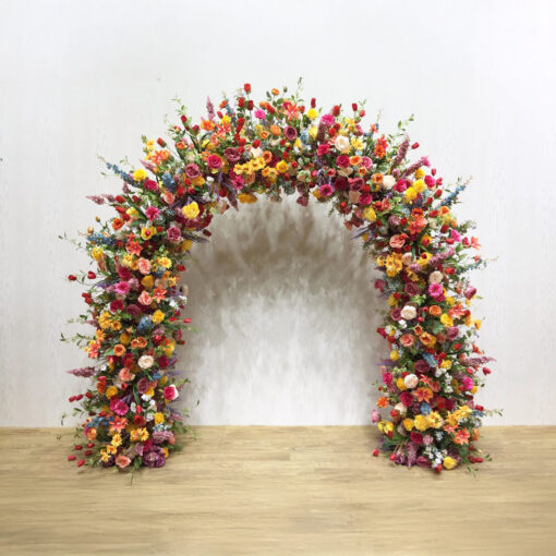 Stunning Gold Flower Wall for Luau Party Backdrop and Wedding Arch Flowers