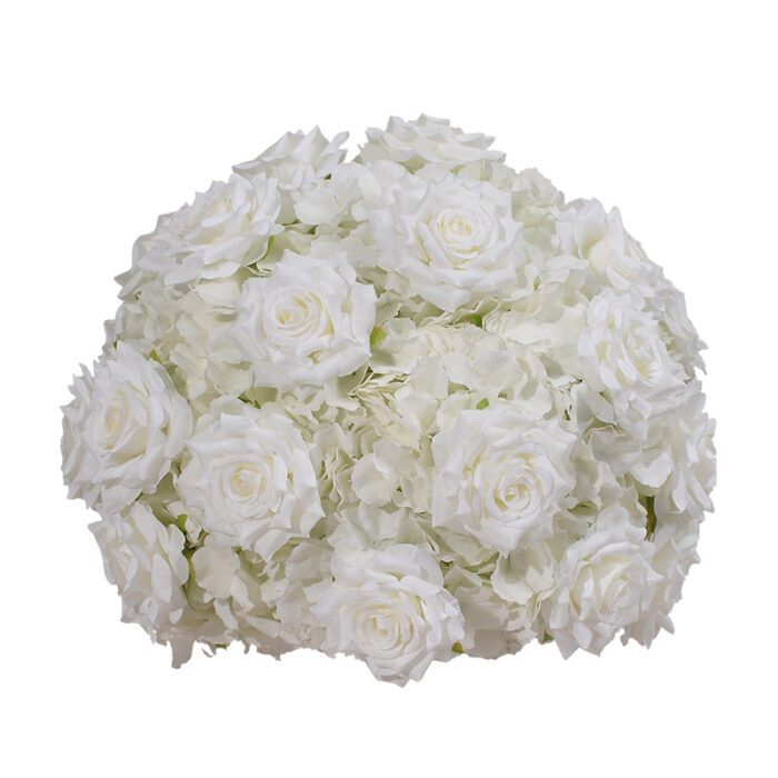 Timeless Heart-Shaped Floral Arch with White Roses for Weddings and Special Events
