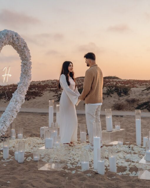 Timeless Wedding Heart Arch with Floral and Greenery Decor for a Dreamy Event