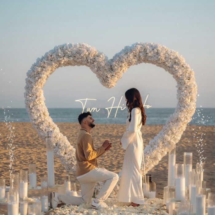 Timeless Wedding Heart Arch with Floral and Greenery Decor for a Dreamy Event