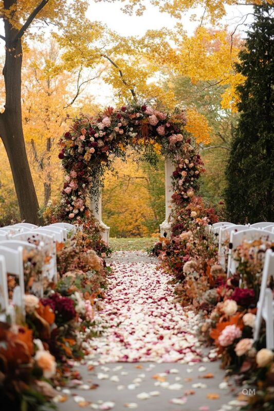 Rustic Fall Wedding Color Palette
