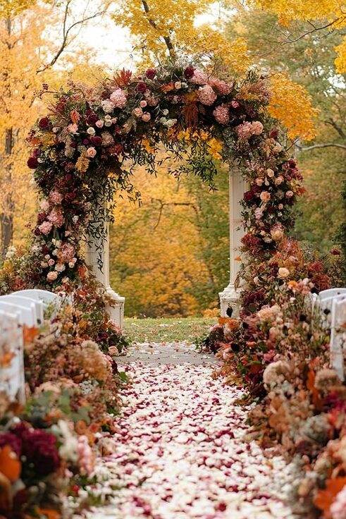 Rustic Fall Wedding Color Palette