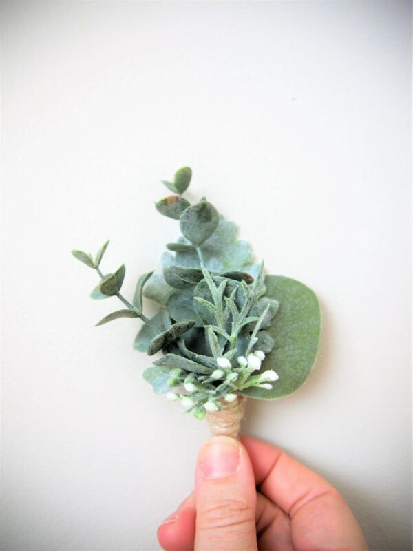 Eucalyptus in a Boutonniere