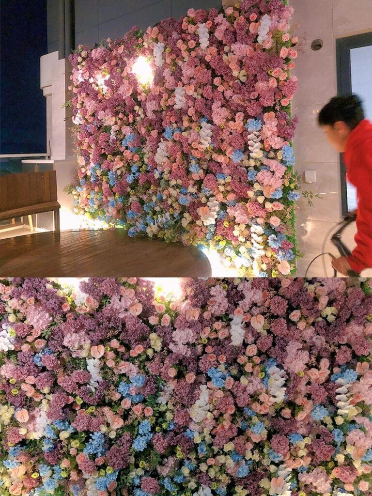 Flower Wall for Your Wedding Theme