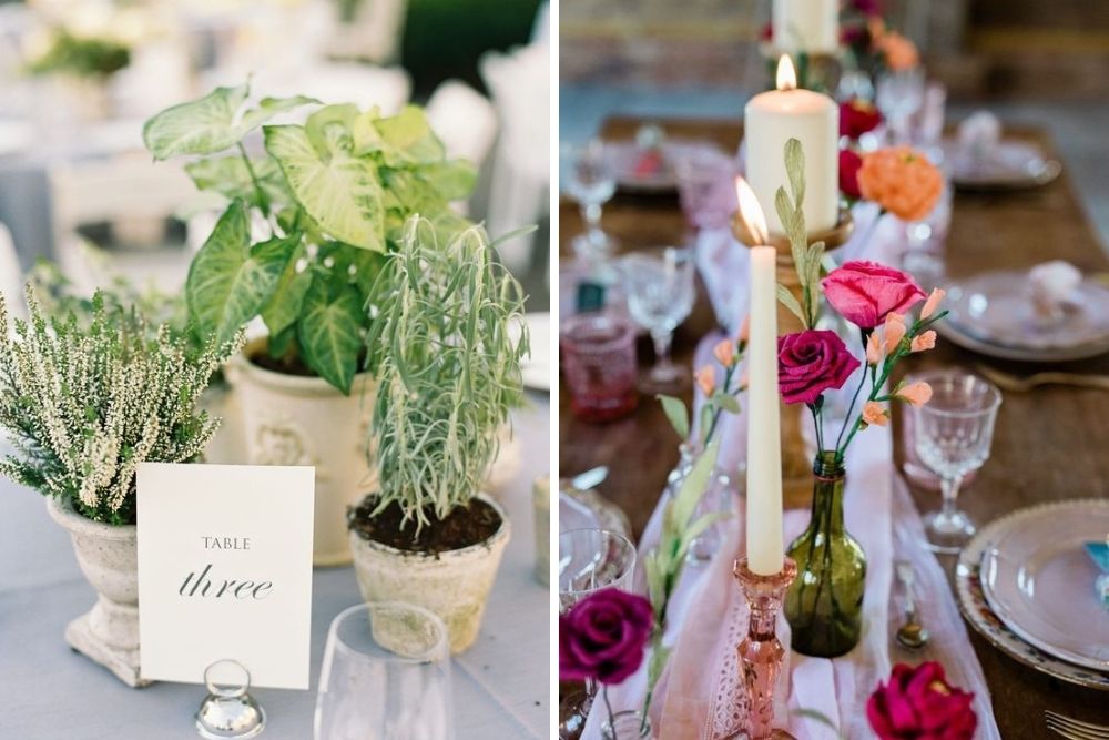 Examples of Photo Centerpiece Themes