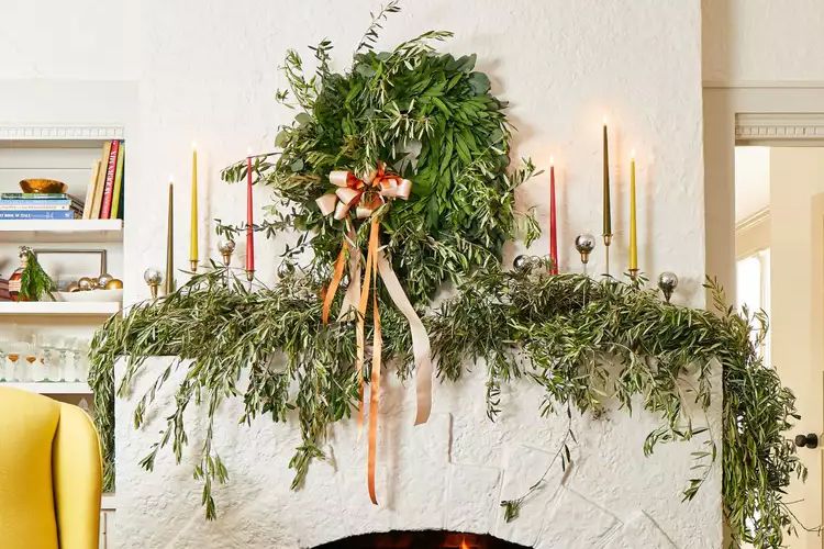 Greenery centerpieces