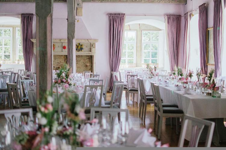 Green and White Flower Arrangements