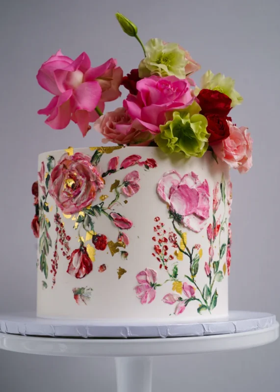 floral cake