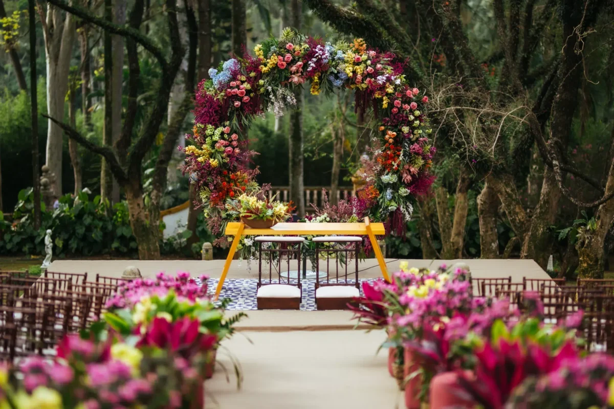 Tall Floor Floral Arrangements for Themed Events