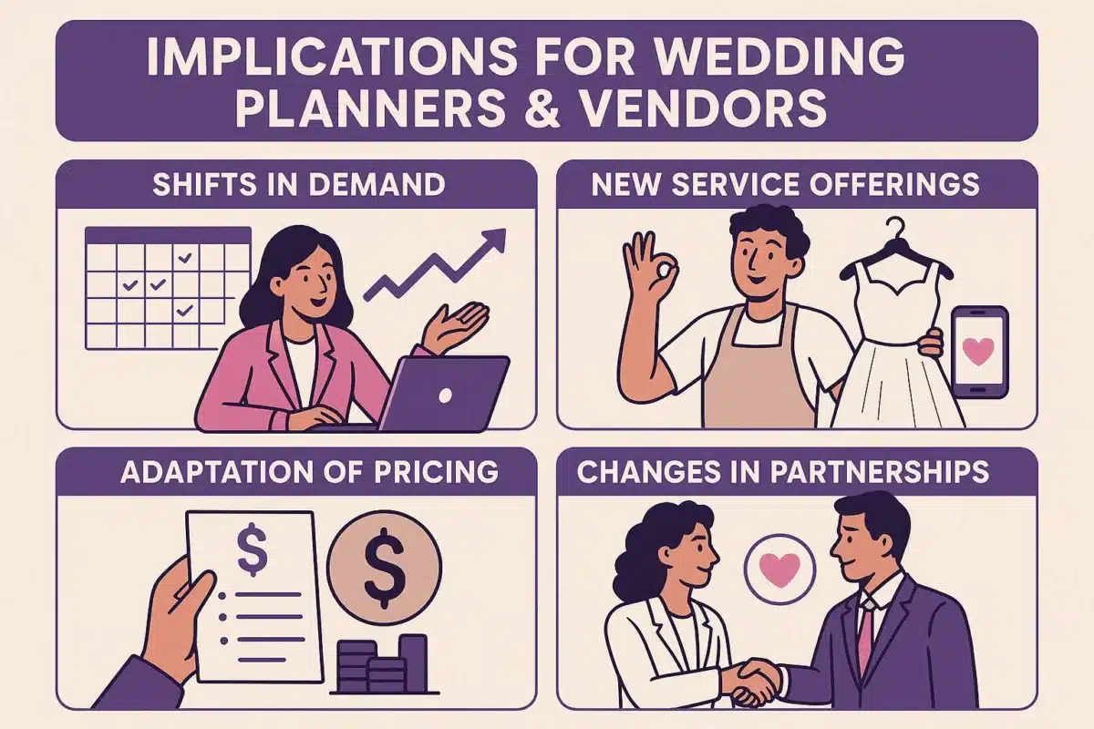 Implications for Wedding Planners & Vendors