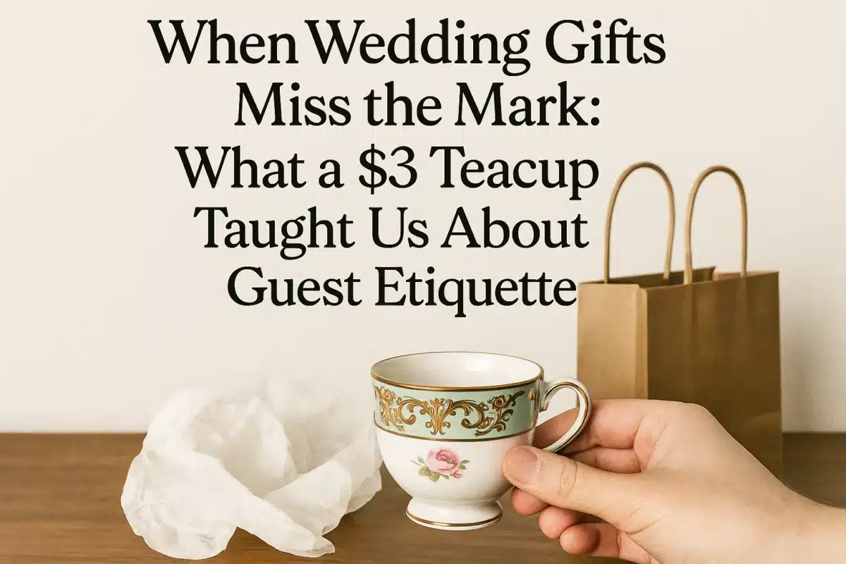When Wedding Gifts Miss the Mark