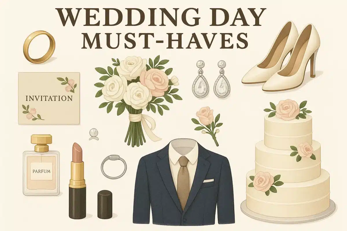Wedding Day Must Haves
