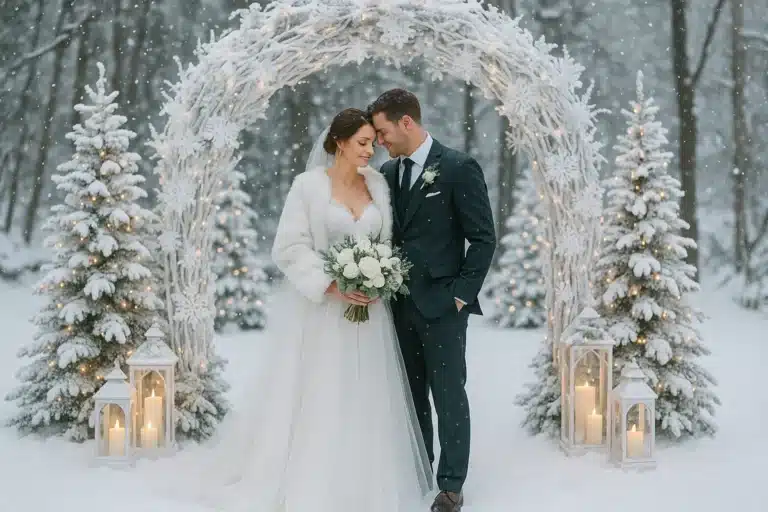 Boda en el País de las Maravillas Invernal