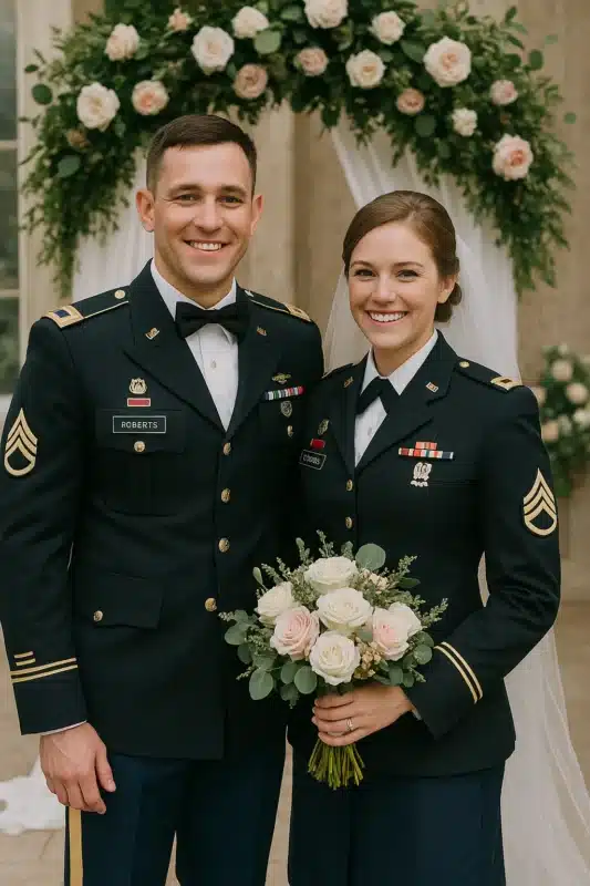 Wear Army Dress Uniforms to a Wedding