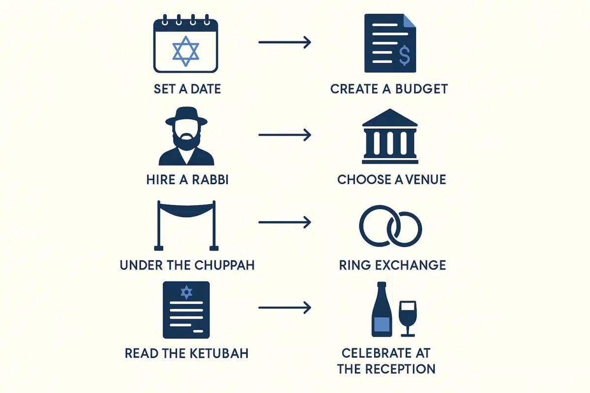 Guía de bodas judías Eventflowerwall