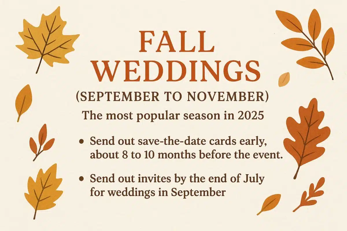 When to Mail Wedding Invitations
