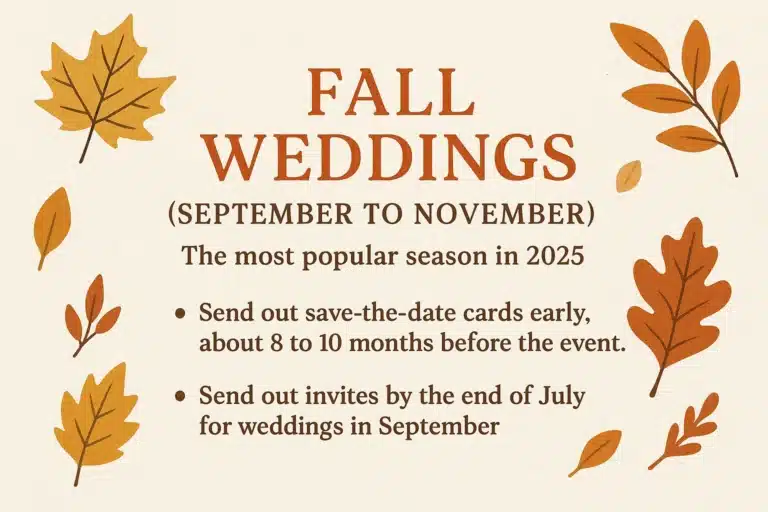 When to Mail Wedding Invitations