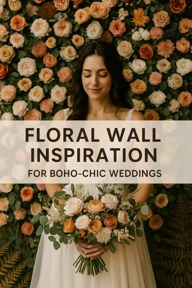 Inspiración floral para bodas boho-chic