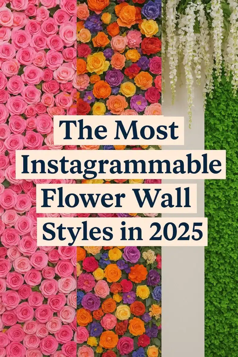 Select Step-by-Step: Installing a Large Artificial Flower Wall Step-by-Step: Installing a Large Artificial Flower Wall