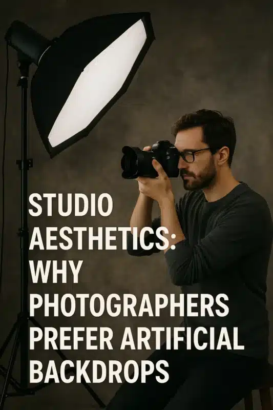 Studio Aesthetics: Why Photographers Prefer Artificial Backdrops