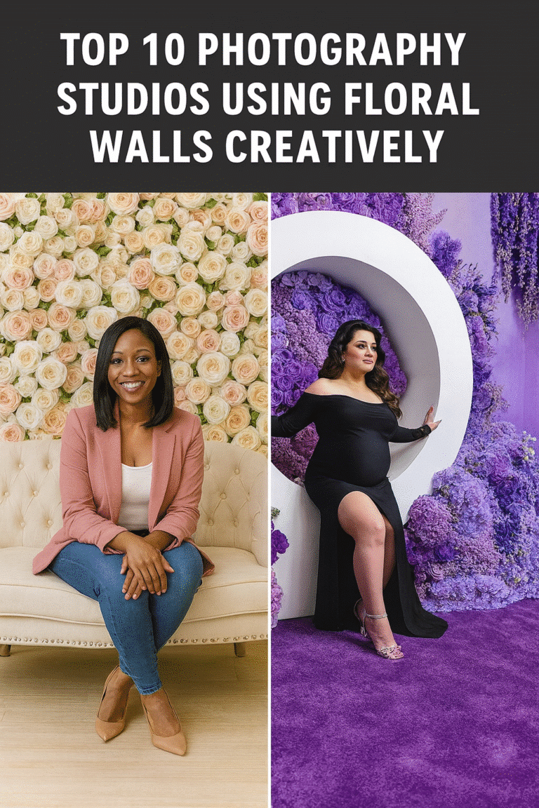Top 10 Floral Wall Studios